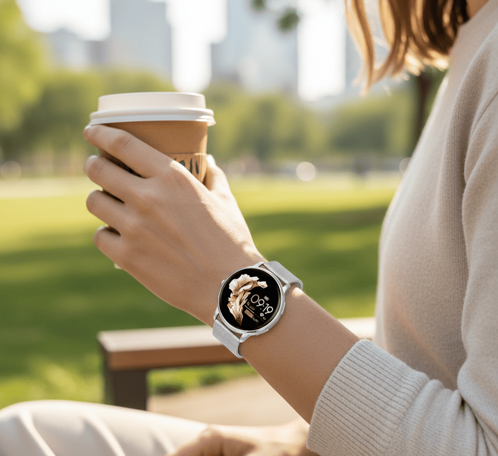 montre connectée femme